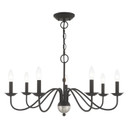 Mid. Chandeliers Candle by Livex Lighting ( 107 | 52167-04 Windsor ) 