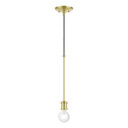 Mini Pendants Exposed Lamps by Livex Lighting ( 107 | 47161-12 Lansdale ) 