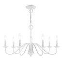 Mid. Chandeliers Candle by Livex Lighting ( 107 | 52167-60 Windsor ) 