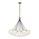 Mid. Chandeliers Glass Down by Kuzco Lighting ( 347 | CH3128-BG Bolla ) 