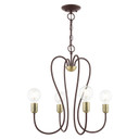Mid. Chandeliers Candle by Livex Lighting ( 107 | 41364-07 Lucerne ) 
