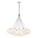 Mid. Chandeliers Glass Down by Kuzco Lighting ( 347 | CH3128-OP Bolla ) 