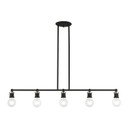 Linear/Island 4 Light + by Livex Lighting ( 107 | 47165-04 Lansdale ) 