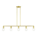 Linear/Island 4 Light + by Livex Lighting ( 107 | 47165-12 Lansdale ) 