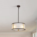 Pendants Drum Shade by Lucas + McKearn ( 175 | PD-CORONA3P-BAB Corona ) 