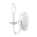 Sconces Single Candle by Livex Lighting ( 107 | 4151-03 Home Basics ) 