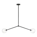 Linear/Island 2 Light Bar by Matteo Lighting ( 423 | C81702BKCL Novo ) 