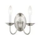Sconces Double Candle by Livex Lighting ( 107 | 4152-91 Home Basics ) 
