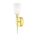 Sconces Single Glass by Livex Lighting ( 107 | 41691-02 Witten ) 