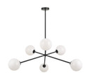 Mid. Chandeliers Starburst by Matteo Lighting ( 423 | C81706BKOP Novo ) 