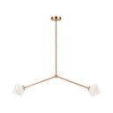 Linear/Island 2 Light Bar by Matteo Lighting ( 423 | C81742AGOP Novo ) 