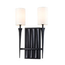 Sconces Double Candle by Lucas + McKearn ( 175 | SC10506BLK-2 Crest ) 