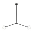 Linear/Island 2 Light Bar by Matteo Lighting ( 423 | C81742BKCL Novo ) 