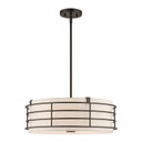 Pendants Drum Shade by Livex Lighting ( 107 | 55114-92 Blanchard ) 