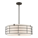 Pendants Drum Shade by Livex Lighting ( 107 | 55115-92 Blanchard ) 