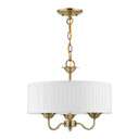 Mini Chandeliers Drum Shade by Livex Lighting ( 107 | 41773-01 Edinburgh ) 