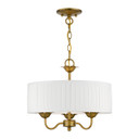 Mini Chandeliers Drum Shade by Livex Lighting ( 107 | 41773-48 Edinburgh ) 