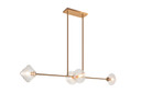 Linear/Island 4 Light + by Matteo Lighting ( 423 | C81744AGCL Novo ) 