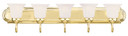 Bathroom Fixtures Five+Lights by Livex Lighting ( 107 | 1075-02 Rivera ) 