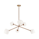 Mid. Chandeliers Starburst by Matteo Lighting ( 423 | C81746AGOP Novo ) 