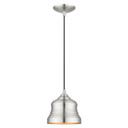 Mini Pendants Metal Shade by Livex Lighting ( 107 | 55901-91 Endicott ) 