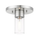 Flush Mounts Glass Down by Livex Lighting ( 107 | 48761-91 Carson ) 
