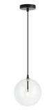 Pendants Glass Down by Matteo Lighting ( 423 | C81811BKCL Bolha ) 