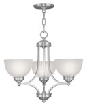 Mini Chandeliers Glass Shade by Livex Lighting ( 107 | 4213-91 Somerset ) 