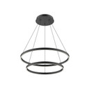 Mid. Chandeliers Ring/Halo by Kuzco Lighting ( 347 | CH87832-BK-UNV-010 Cerchio ) 