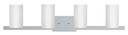 Bathroom Fixtures Four Lights by Livex Lighting ( 107 | 1334-05 Astoria ) 
