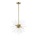 Mini Chandeliers Starburst by Livex Lighting ( 107 | 48824-01 Uptown ) 