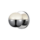 Sconces Single Glass by Kuzco Lighting ( 347 | WS47305-CH-2700K Pluto ) 