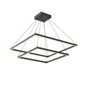 Mid. Chandeliers Ring/Halo by Kuzco Lighting ( 347 | CH88232-BK Piazza ) 
