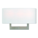 Sconces Drum Shade by Livex Lighting ( 107 | 42402-91 ADA Wall Sconces ) 