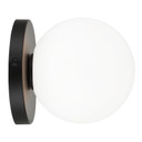 Sconces Single Glass by Matteo Lighting ( 423 | WX06001BKOP Cosmo ) 