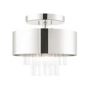Semi-Flush Mts. Drum Shade by Livex Lighting ( 107 | 48872-35 Orenburg ) 