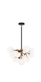 Mid. Chandeliers Starburst by Matteo Lighting ( 423 | C83013AGOP Novu ) 