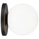 Sconces Single Glass by Matteo Lighting ( 423 | WX06011BKOP Cosmo ) 