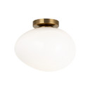 Sconces Single Glass by Matteo Lighting ( 423 | WX63611AGOP Melotte ) 