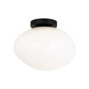 Sconces Single Glass by Matteo Lighting ( 423 | WX63611BKOP Melotte ) 