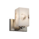 Sconces Single Glass by Justice Designs ( 102 | FAL-8441-15-NCKL LumenAria ) 