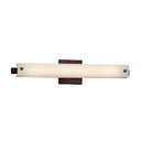 Bathroom Fixtures Cylindrical / Linear by Justice Designs ( 102 | PNA-8681-WAVE-DBRZ Porcelina ) 