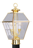 Exterior Post/Pier Head by Livex Lighting ( 107 | 2284-02 Westover ) 