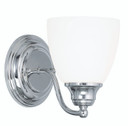Sconces Single Glass by Livex Lighting ( 107 | 13671-05 Somerville ) 