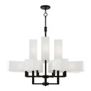 Large Chandeliers Drum Shade by Livex Lighting ( 107 | 42679-04 Rubix ) 