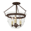 Semi-Flush Mts. Bowl Style by JVI Designs ( 261 | 1154-08 McLean ) 