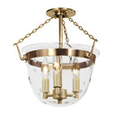 Semi-Flush Mts. Bowl Style by JVI Designs ( 261 | 1154-10 McLean ) 
