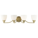 Bathroom Fixtures Four Lights by Livex Lighting ( 107 | 13674-01 Somerville ) 