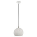 Mini Pendants Metal Shade by Livex Lighting ( 107 | 49100-03 Dublin ) 