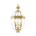 Exterior Post/Pier Head by Livex Lighting ( 107 | 2354-02 Monterey ) 